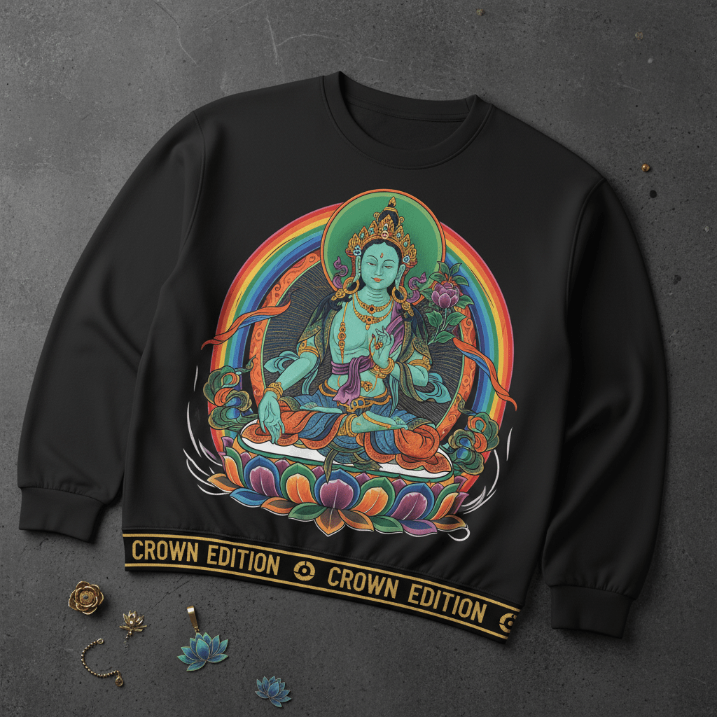 TITAN Women's Tara Sacred Jewel Crewneck — Dolma Edition
