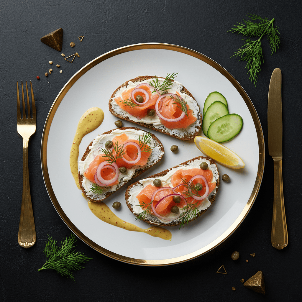 TITAN Norwegian Gravlax & Rye Muscle Dinner
