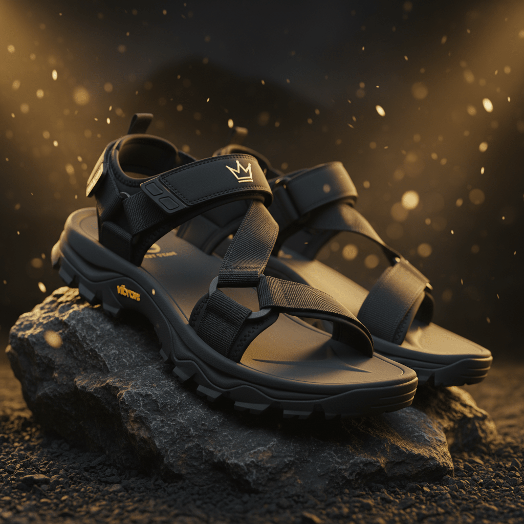 TITAN Camp Recovery Sandals Crown Edition