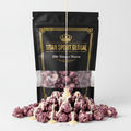Crown Edition Ube Vanilla Protein Popcorn — matte black Crown Edition pouch