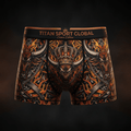 TITAN Crown Edition Men's Iron Bull Boxer Briefs — Copper Bronze & Black