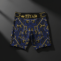 TITAN Men's Compression Shorts - 9" Inseam Performance Shorts