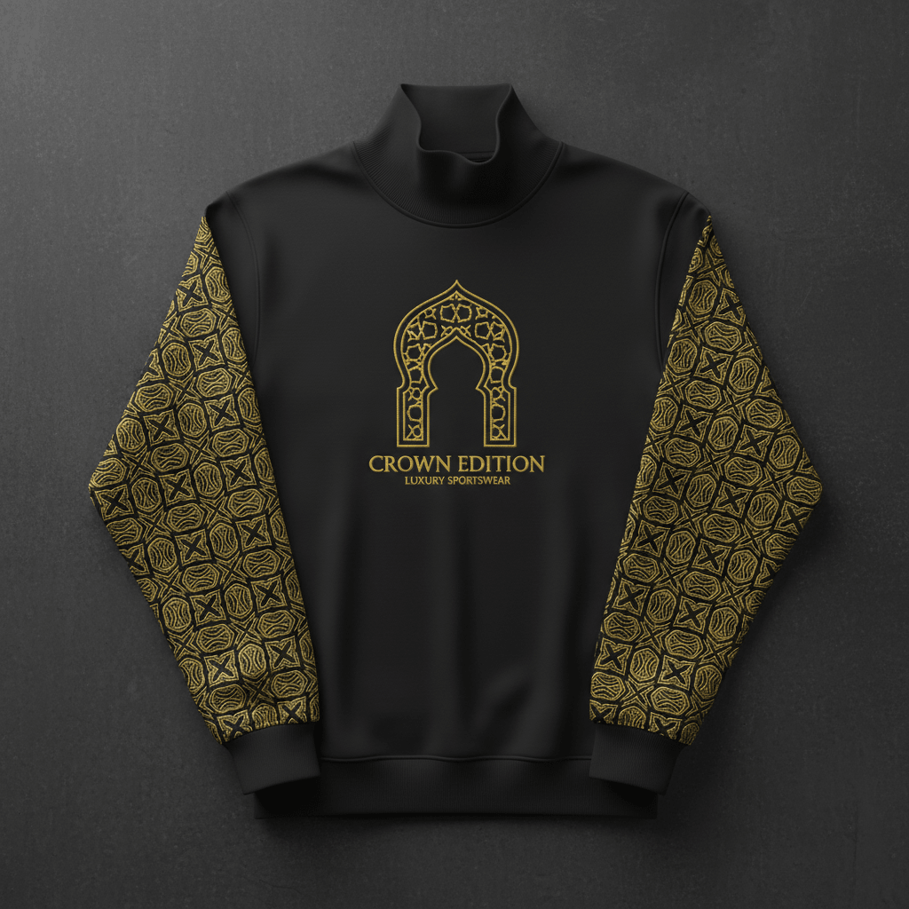 TITAN Moorish Andalusian Crewneck Turtleneck — Al-Andalus Edition