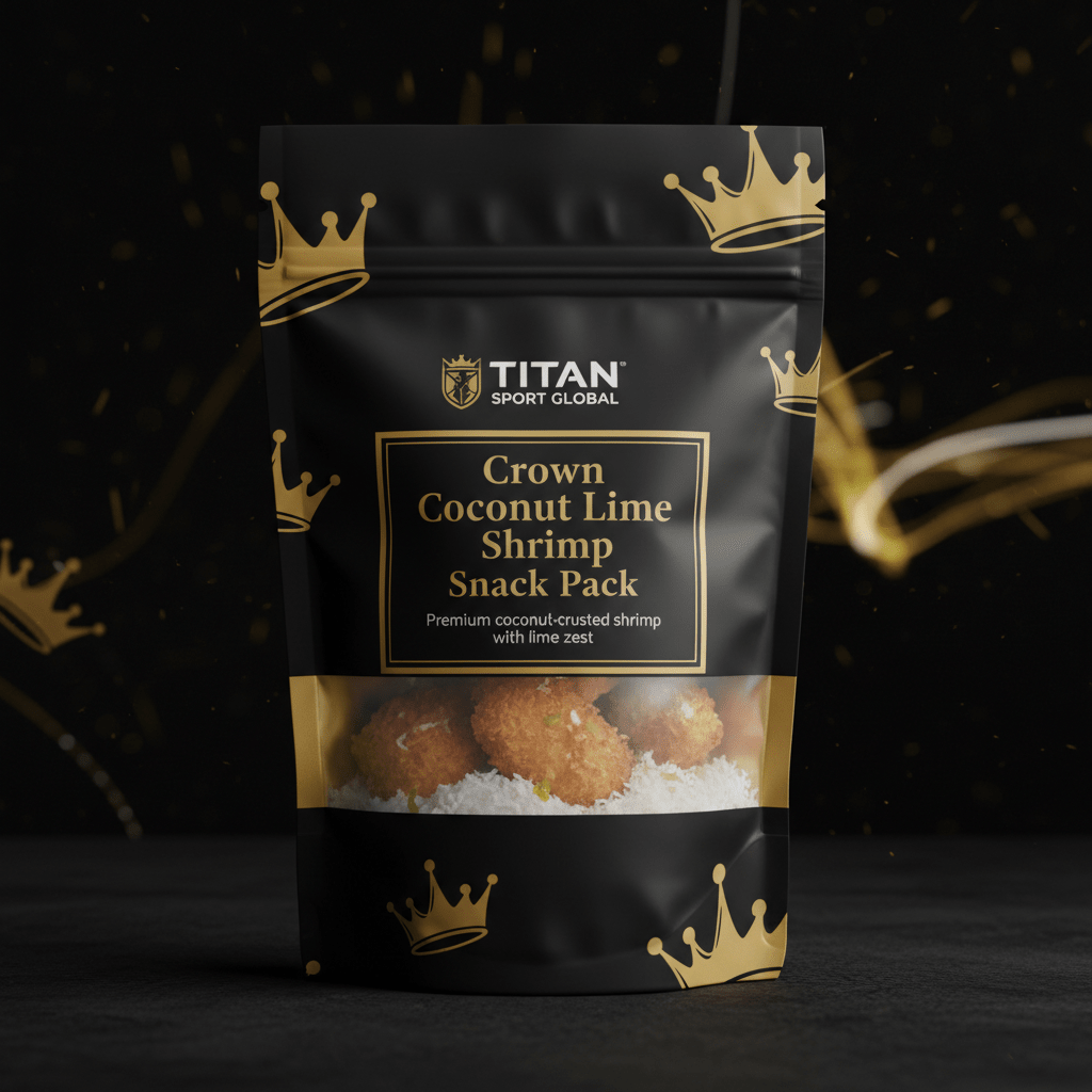 Crown Coconut Lime Shrimp Snack Pack - TITAN SPORT GLOBAL