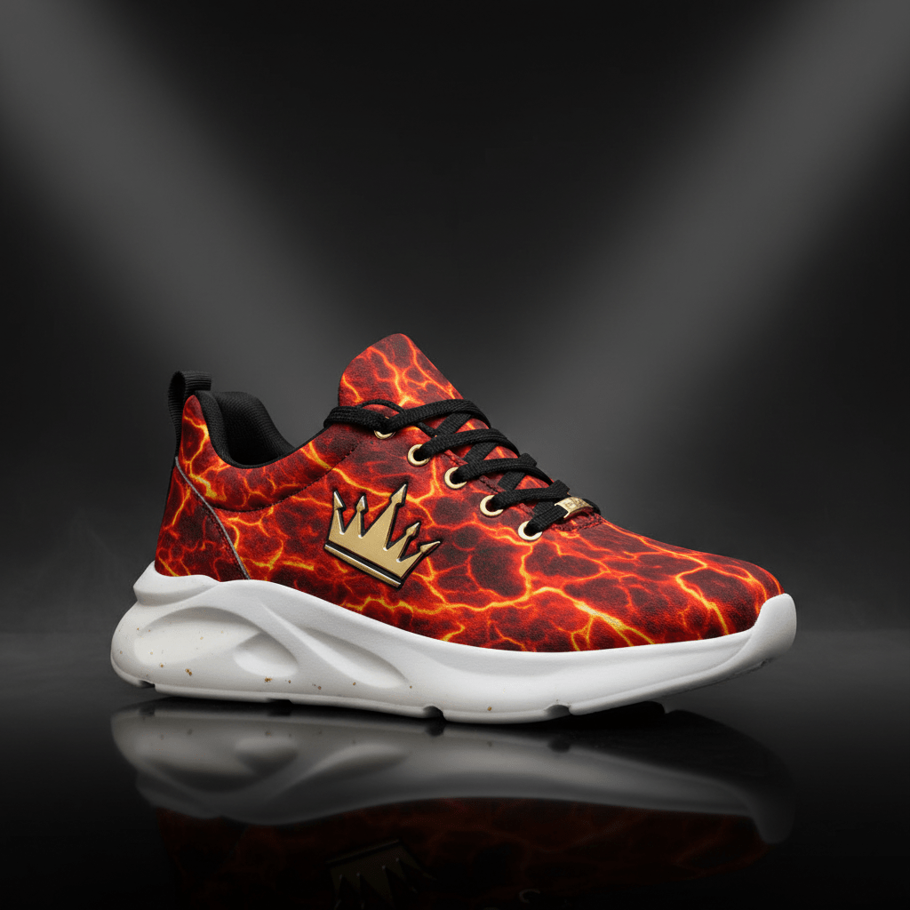TITAN Crown Sneaker Lava King