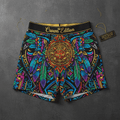 TITAN Plus Men's Aztec Sun Stone Shorts — Inclusive Crown Edition