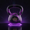 TITAN Pro Kettlebell Galaxy Crown Edition purple black gold
