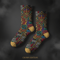 TITAN Crown Edition Tattoo Art Basketball Socks