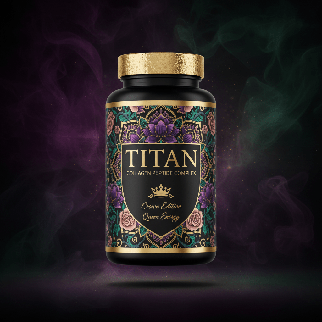 TITAN Collagen Peptide Complex - Vegan Collagen Production Booster