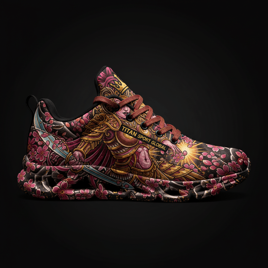 TITAN Crown Edition Color Warrior Goddess Women's Training Shoe Color Tattoo Art