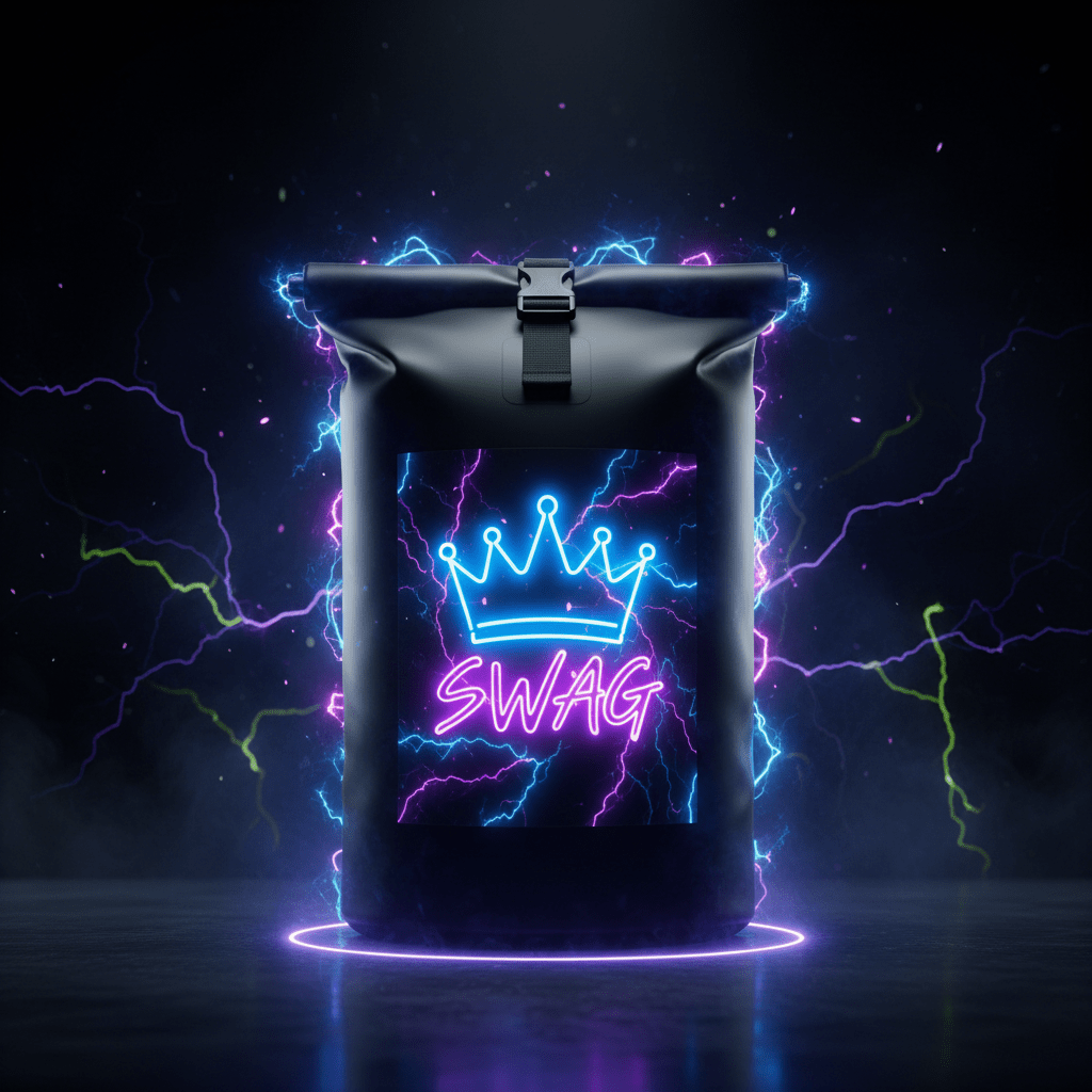 TITAN Survival Waterproof Dry Bag 30L Glow Swag Design