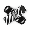 TITAN Black & White Wrist Wraps - Pro Support