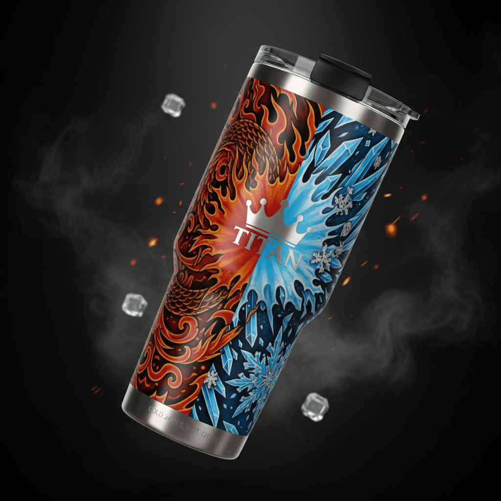TITAN Insulated Tumbler - 40oz Stainless Steel