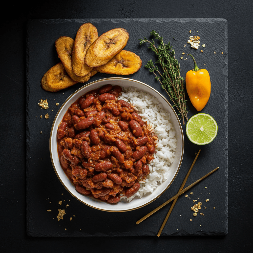 TITAN Haitian Vegan Pois Colles Bean Lunch Bowl