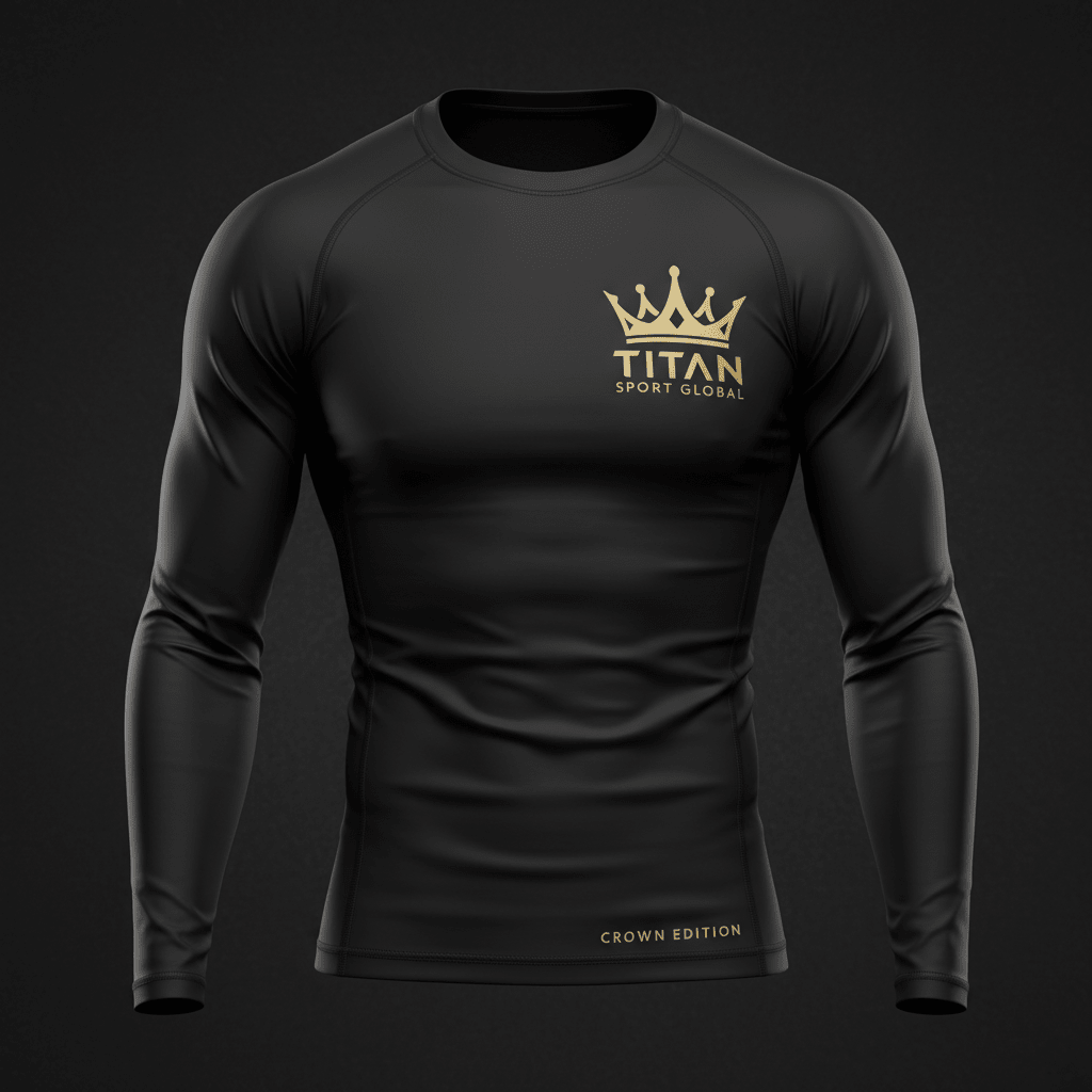 TITAN Crown Edition Wrestling Rash Guard
