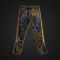 TITAN Men's Track Pants - Black Panther King Crown Edition Design