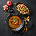 TITAN Turkish Vegan Red Lentil Soup & Bulgur Lunch Bowl