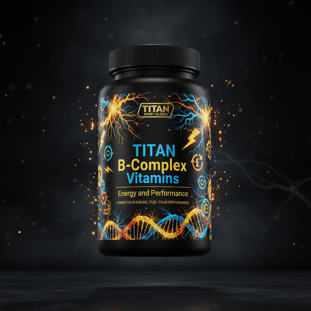 TITAN B-Complex Vitamins - Energy & Performance