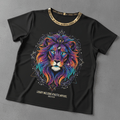 TITAN Plus Women's Cosmic Lioness Tee — Inclusive Crown Edition
