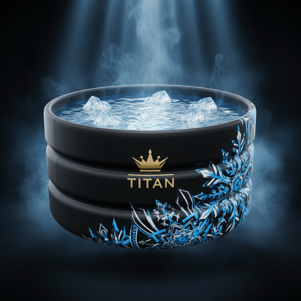 TITAN Ice Bath Tub portable off-grid cold therapy recovery