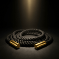 TITAN Pro Battle Rope 50ft 1.5 Inch Black & Gold