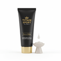 TITAN Crown Edition Nano-Hydroxyapatite Remineralizing Tooth Gel — matte black tube