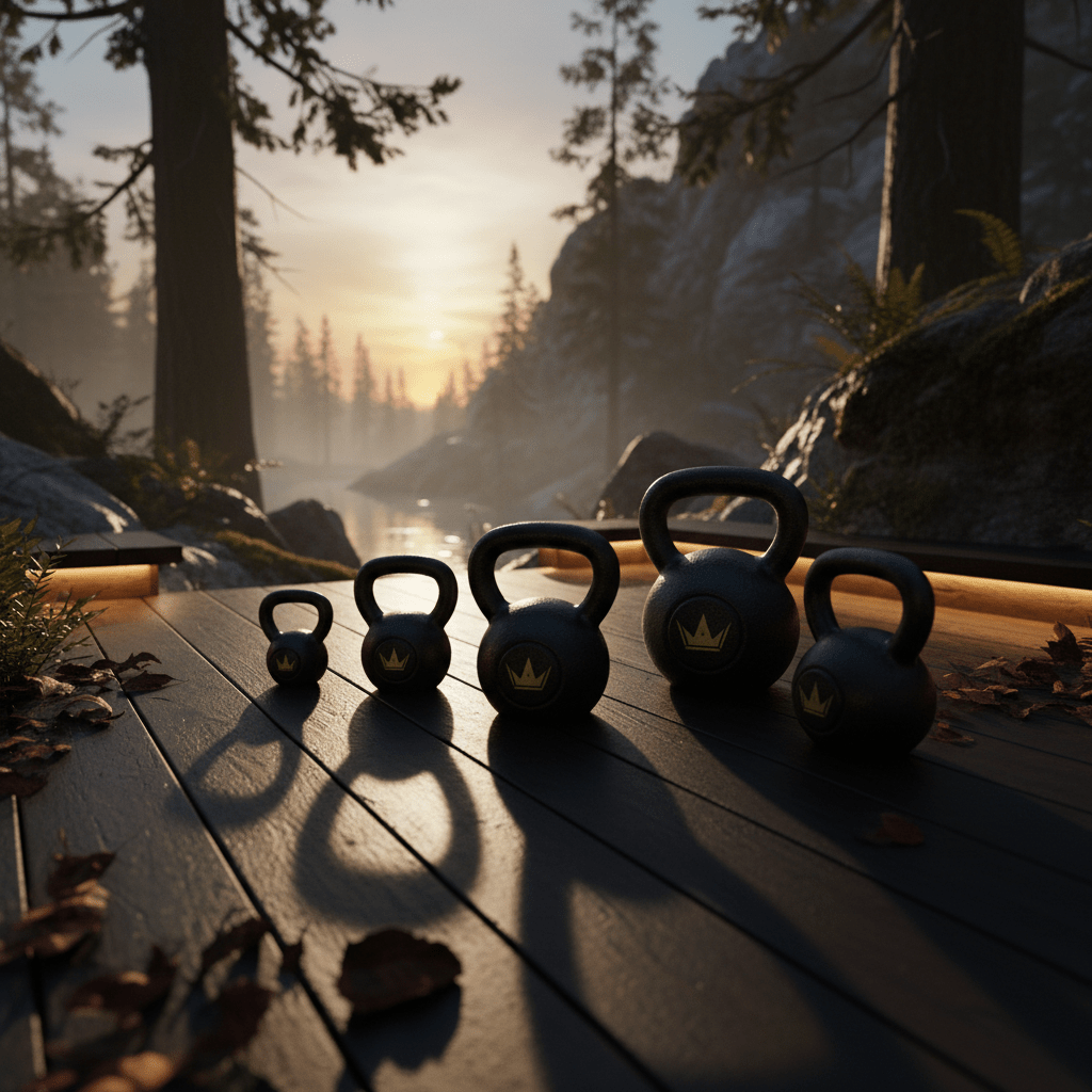 TITAN Off-Grid Kettlebell Set Crown Edition