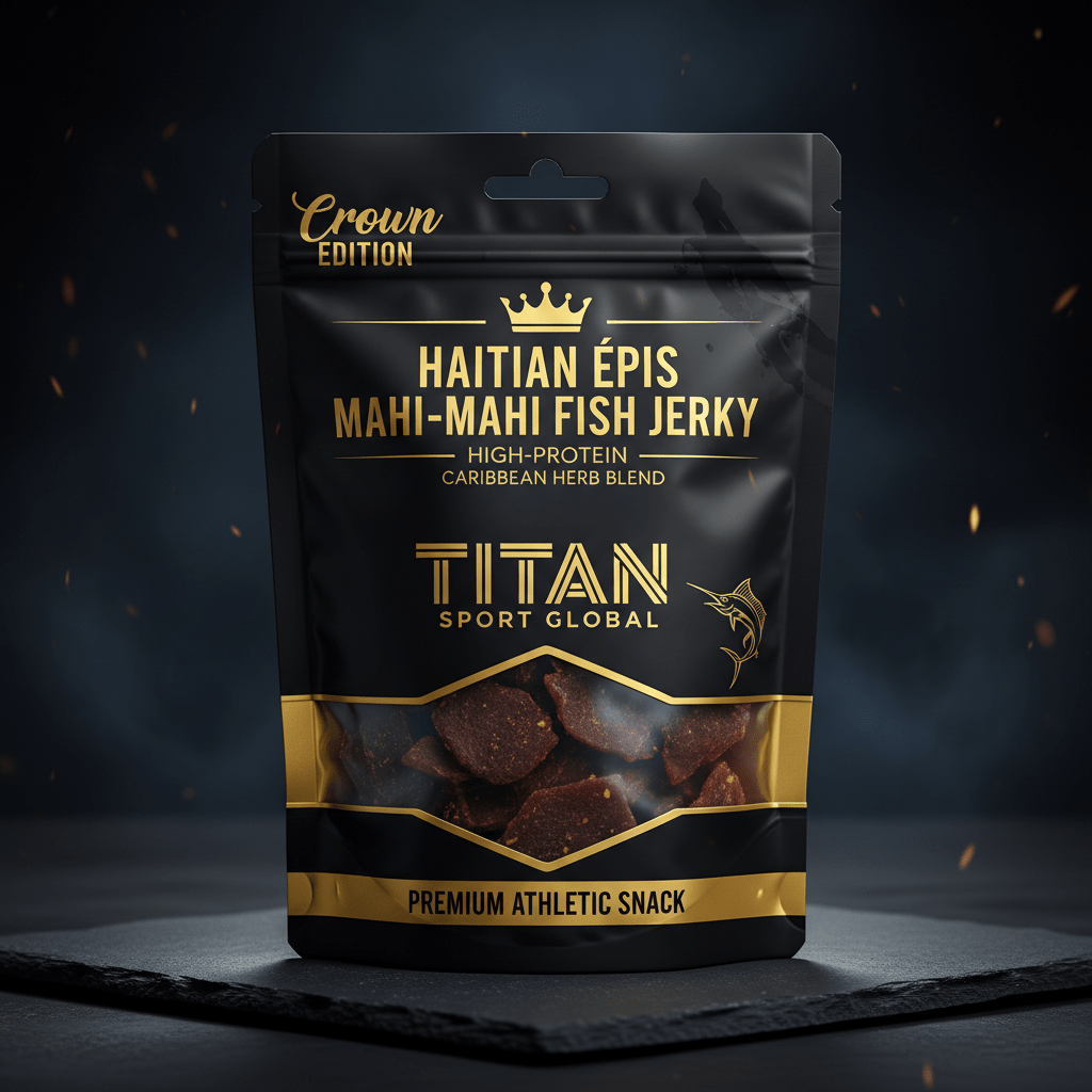Haitian Épis Seasoned Mahi-Mahi Jerky — TITAN SPORT GLOBAL