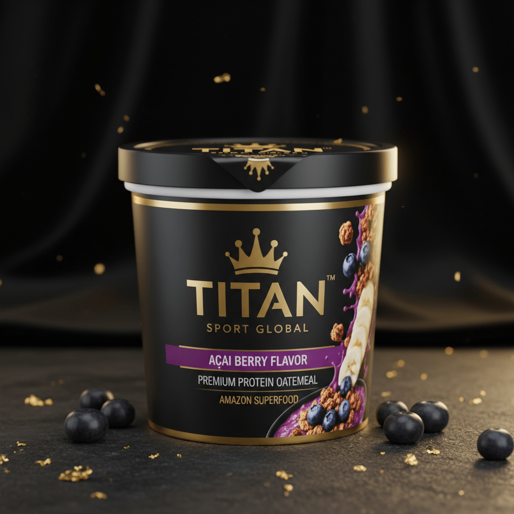 Crown High-Protein Acai Berry Oatmeal Cup