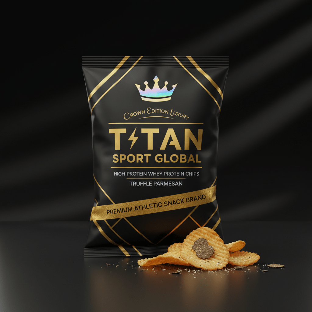 Crown Edition Truffle Parmesan Whey Protein Chips — TITAN SPORT GLOBAL