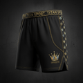 TITAN Crown Edition Rugby Shorts Matte Black Gold