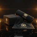 TITAN Premium Gym Towel Set Gold Lion