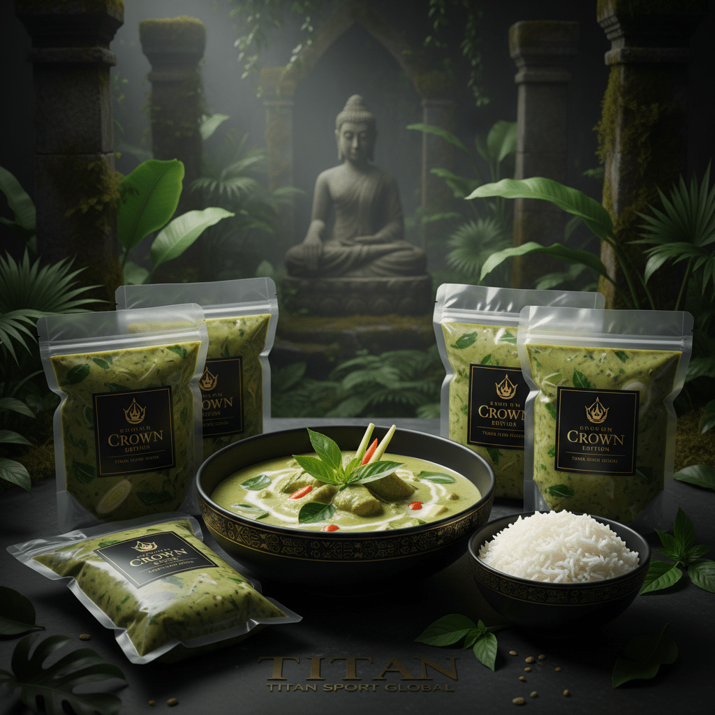 Crown Thai Green Curry Weekly Meal Bundle — TITAN SPORT GLOBAL Crown Edition