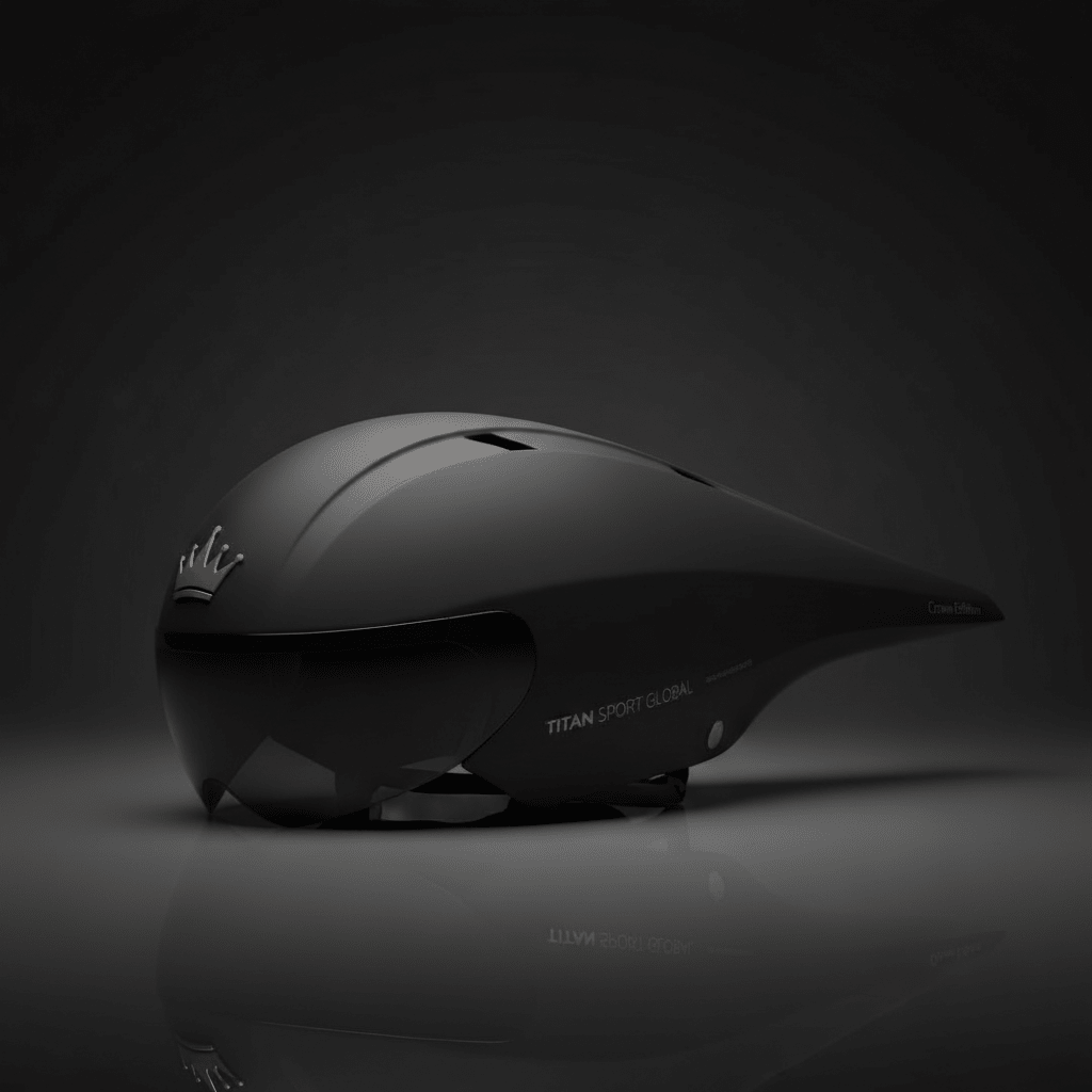 TITAN Crown Aero Tri Helmet Time Trial Race Edition