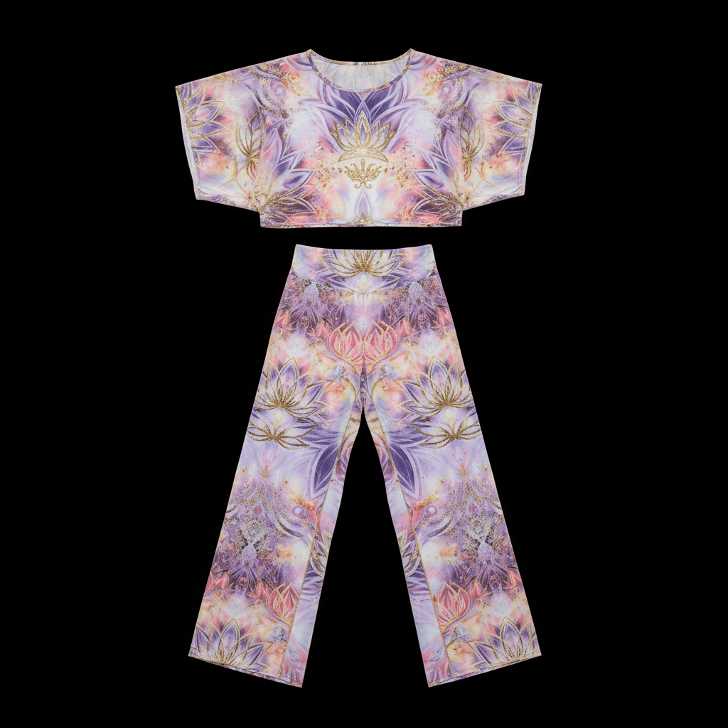 TITAN Women's Yoga Set Lotus Crown Edition