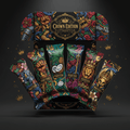 TITAN Protein Granola Bar Variety Pack 6 Flavors — Crown Edition bold tattoo-style artwork