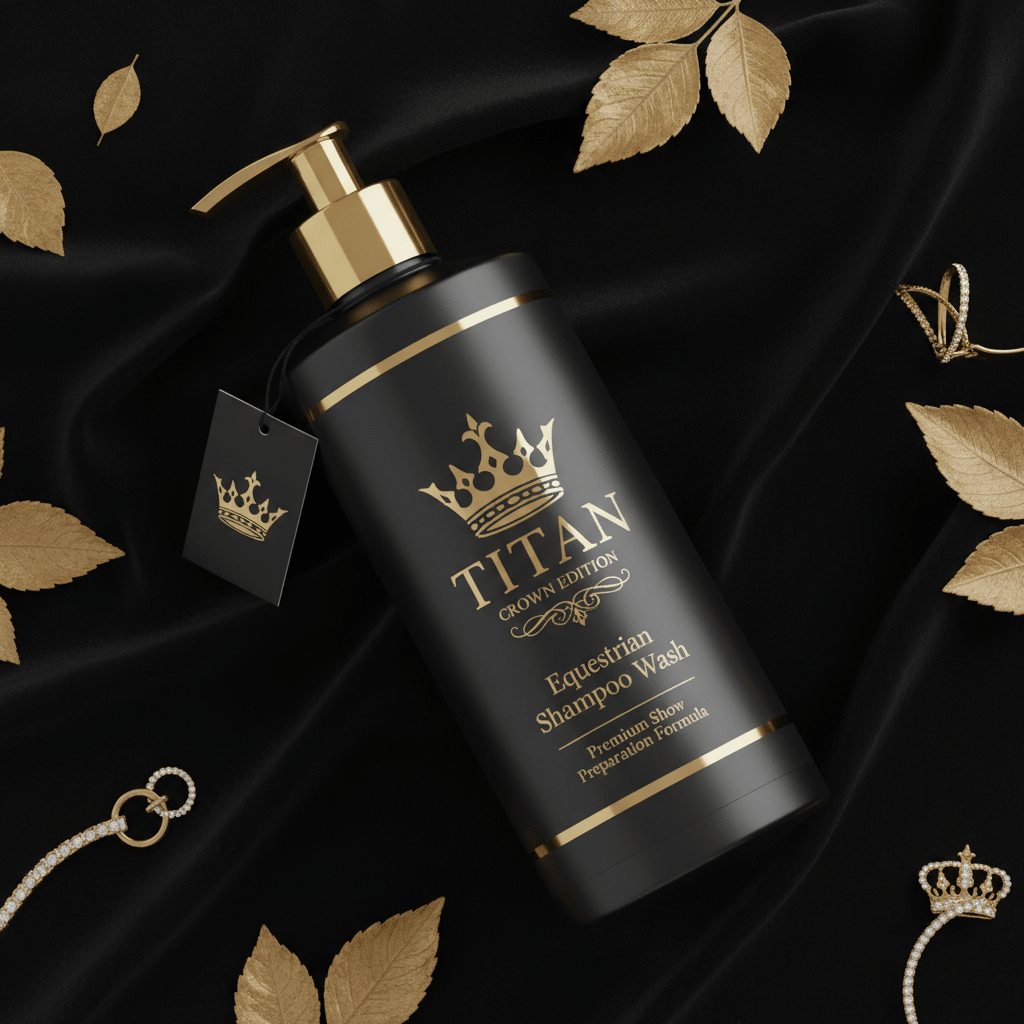 TITAN Crown Edition Equestrian Horse Coat Shampoo