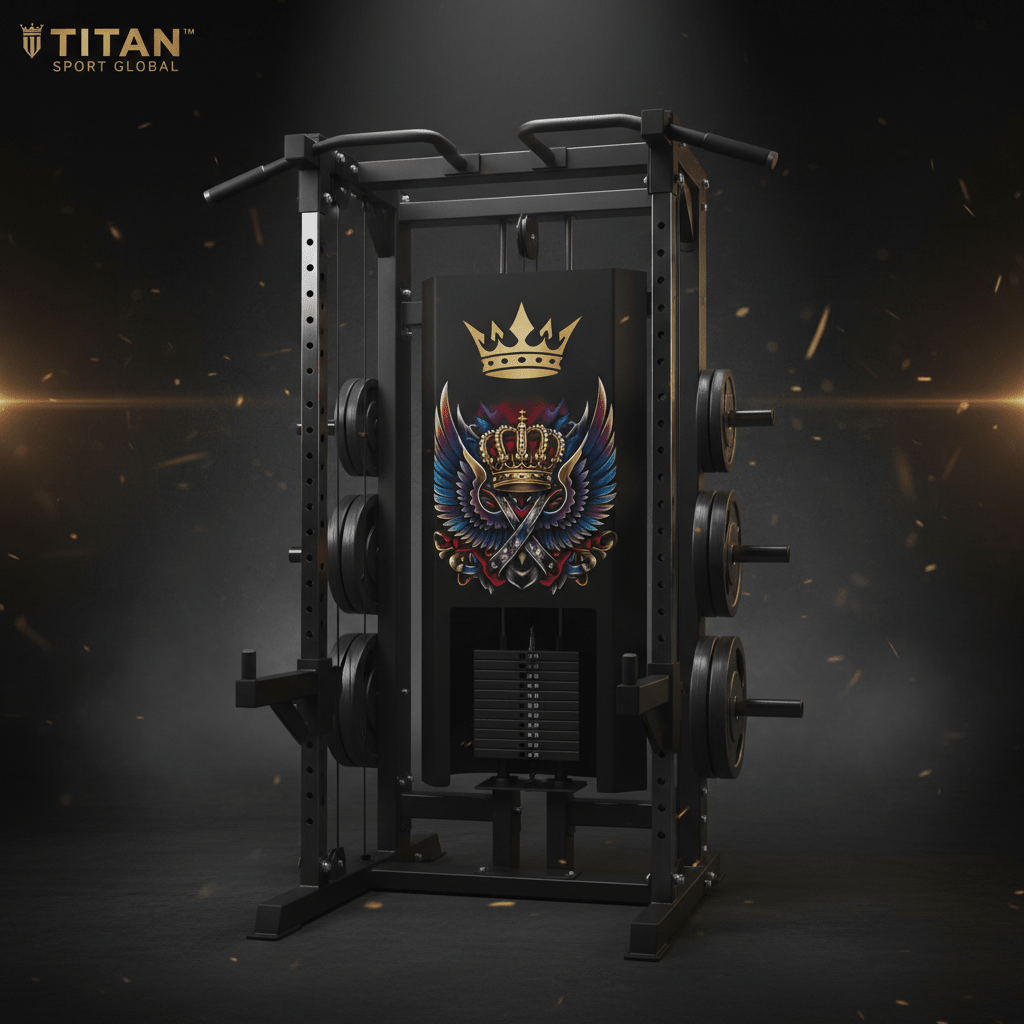 TITAN Crown Edition Assisted Pull-Up & Dip Machine