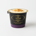 Crown Edition Ube Coconut Cream Protein Pudding Cup — matte black Crown Edition cup