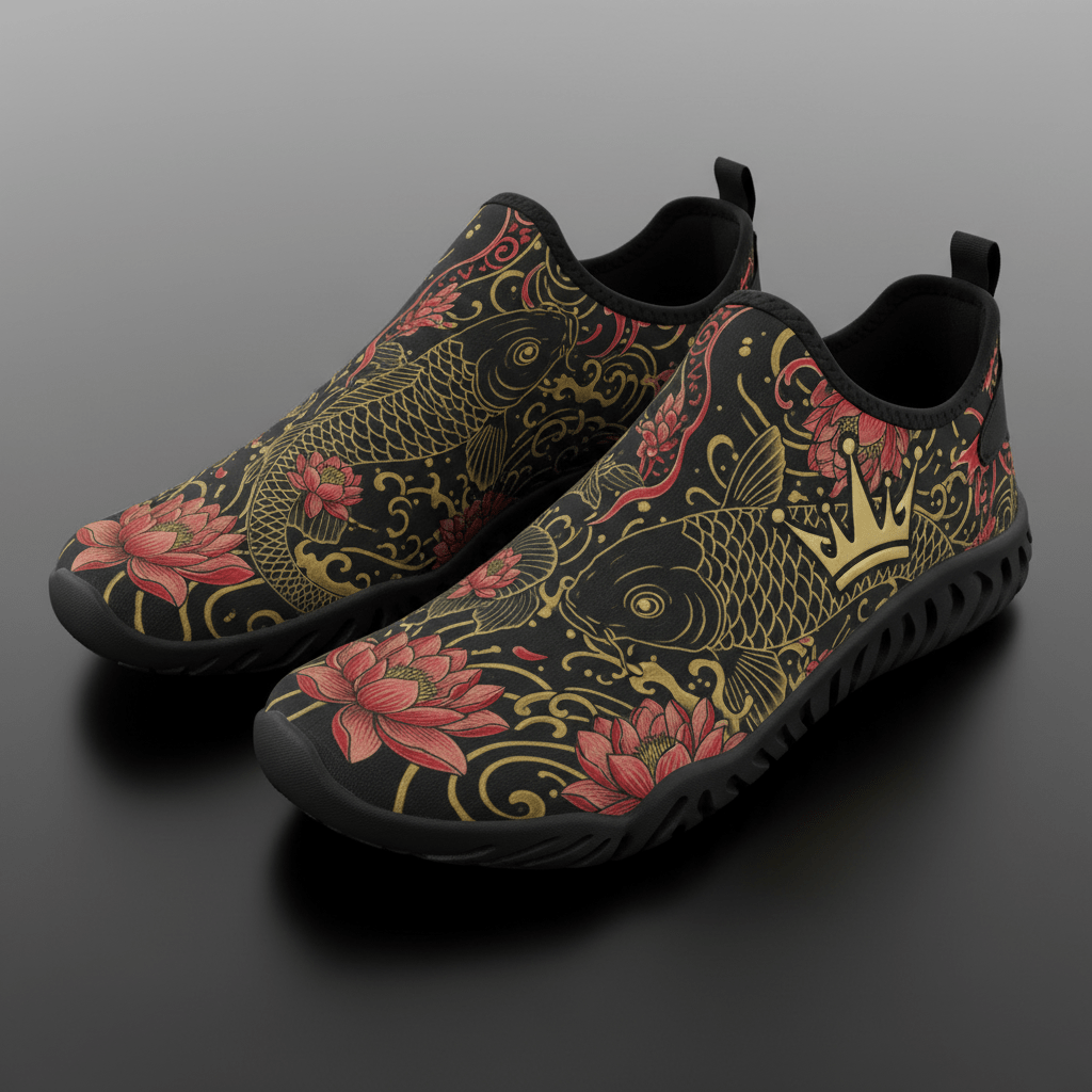 TITAN Koi Dragon Swim Water Shoe Crown Edition