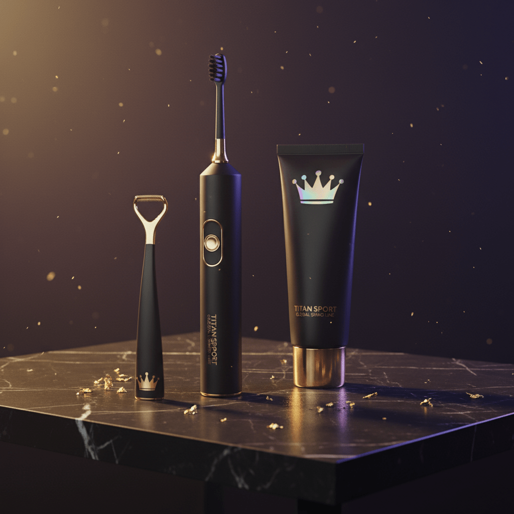 TITAN Crown Edition Dental Care Set SWAG LINE 3-Piece