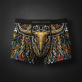 TITAN Men's Boxer Briefs Bull King Crown Edition