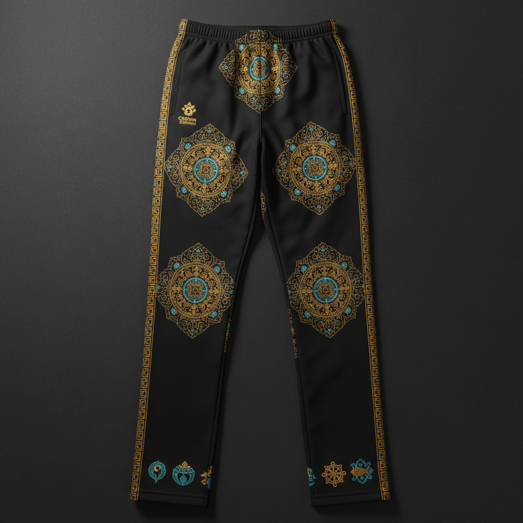 TITAN Tibetan Thangka Pants — Mandala Edition