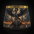 TITAN Mexica Dragon Warrior Men's Boxer Briefs — Crown Edition
