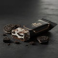 TITAN Cookies & Cream Protein Bar — Crown Edition matte black packaging
