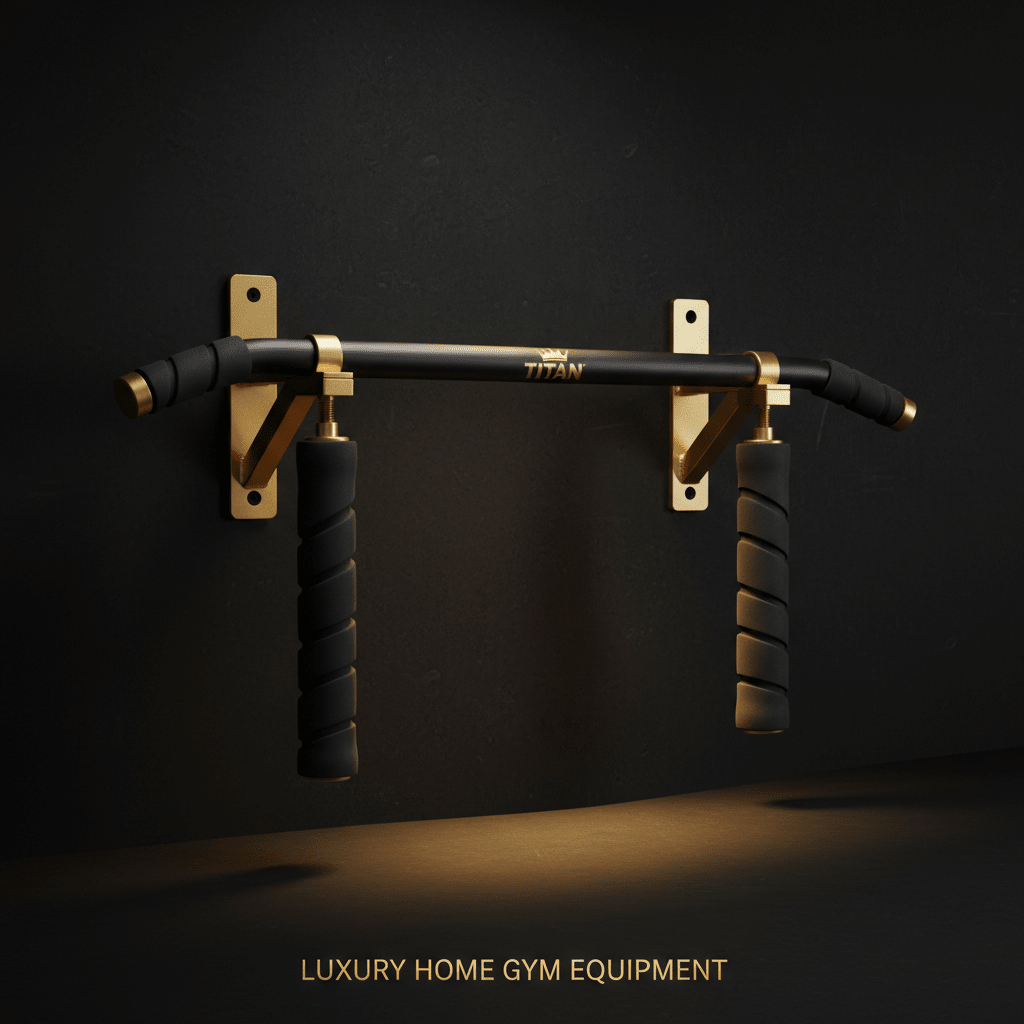 TITAN Pro Doorframe Pull-Up Bar Black & Gold