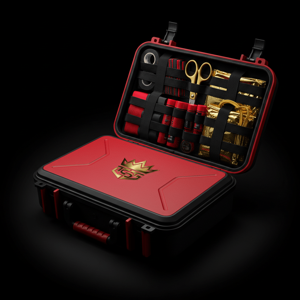 TITAN Off-Grid Elite First Aid Kit — Red Crown Edition