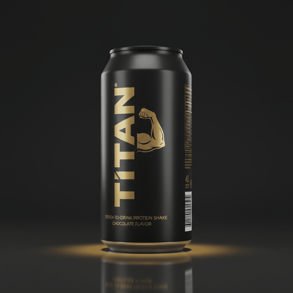 TITAN Ready-to-Drink Protein Shake - Chocolate