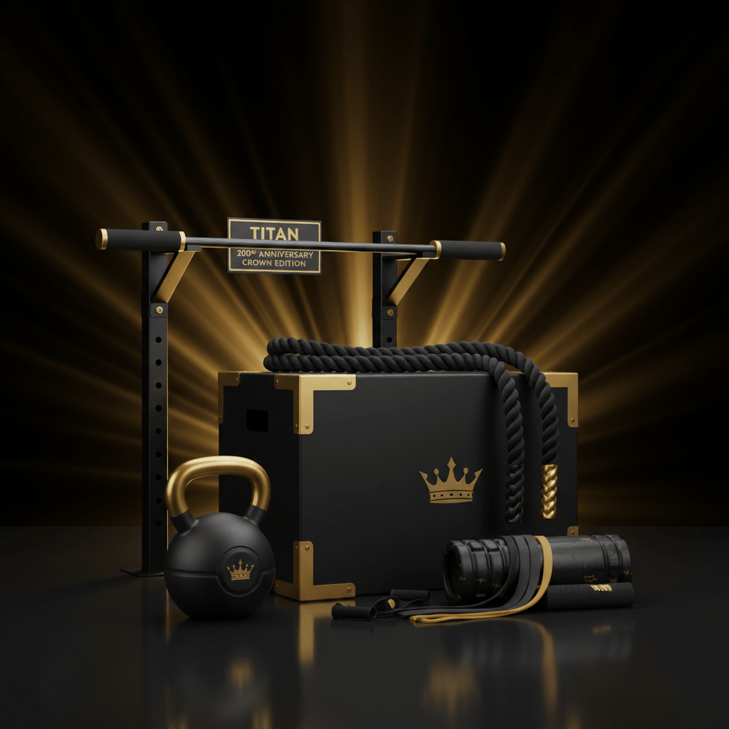 TITAN All-In-One 200 Series Ultimate Home Gym Kit — Crown Edition