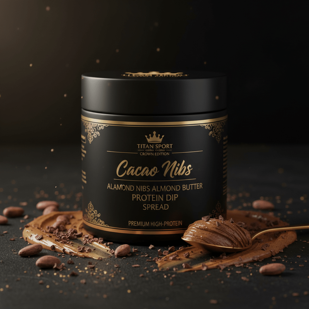 Crown High-Protein Cacao Nib Almond Butter Dip